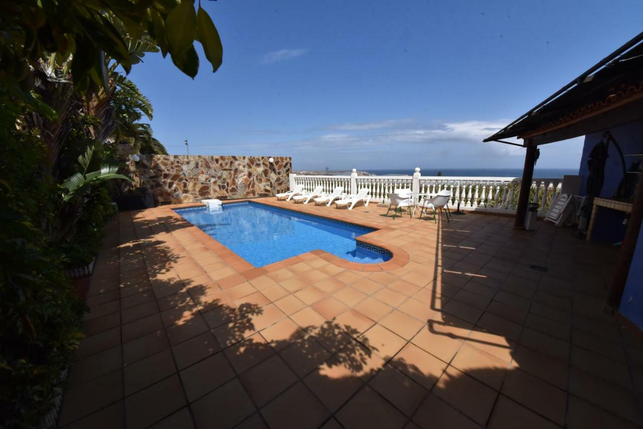 Casa El Tonelero Con Jardin Y Piscina Privada Villa Gáldar Kültér fotó
